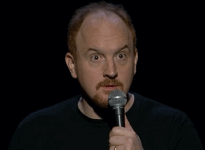 Louis CK Confused